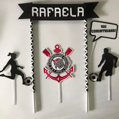 Topo de Bolo Futebol
