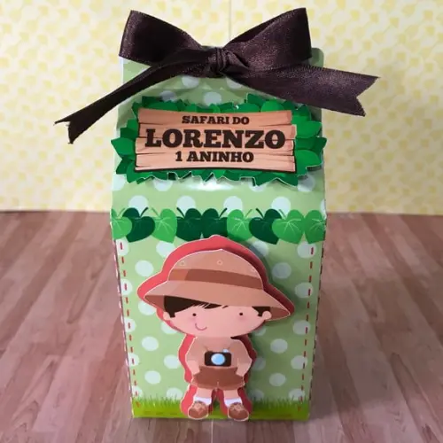 Caixa Milk Safari