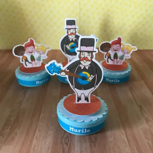 Latinha 3d Mundo Bita