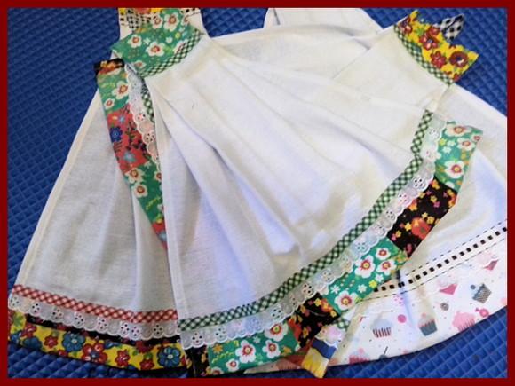 Kit 5 Bate Mão Toalha de Mão Barrado Patchwork Sortidos