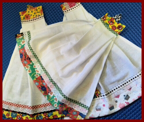 Kit 10 Bate Mão Pano de Prato Patchwork Barrados Sortidos