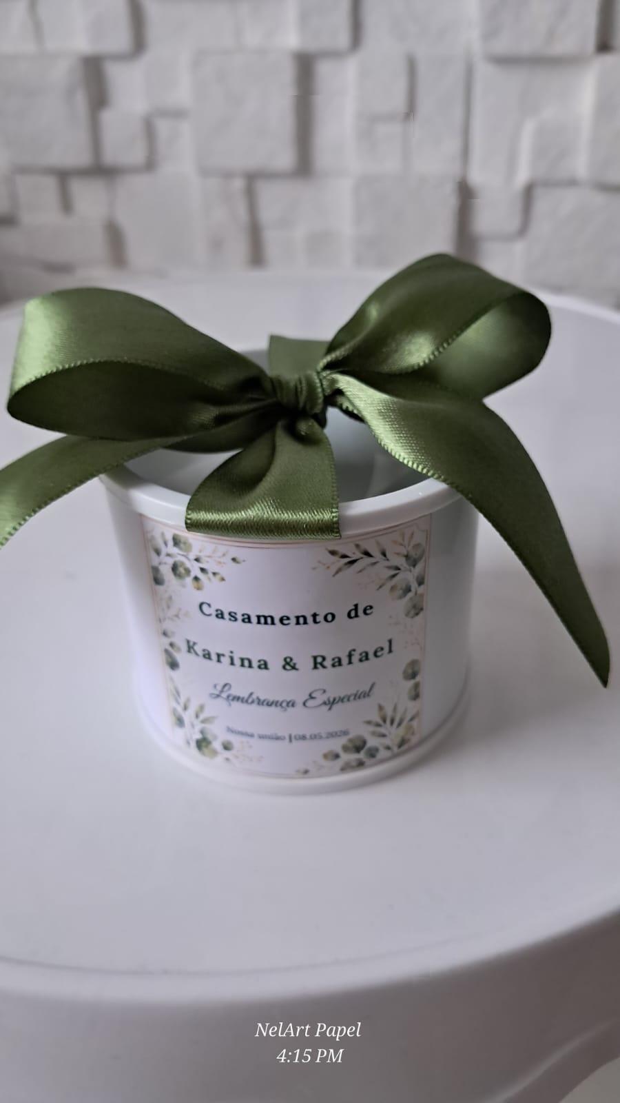 Kit Tubolata Personalizada 5x6 - Lembrancinha para casamento l No