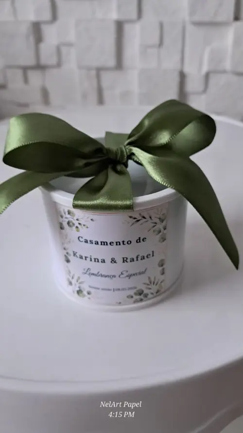 Kit Tubolata Personalizada 5x6 - Lembrancinha para casamento l No