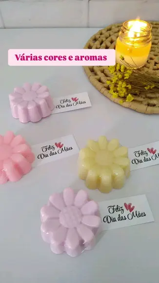 30 Sabonetes Flores