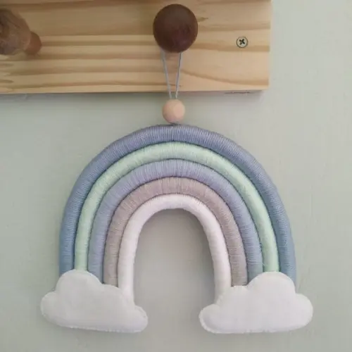 Porta Maternidade Arco-íris