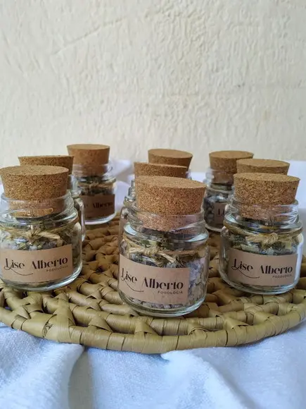 30 Lembrancinhas Mini Escaldapes