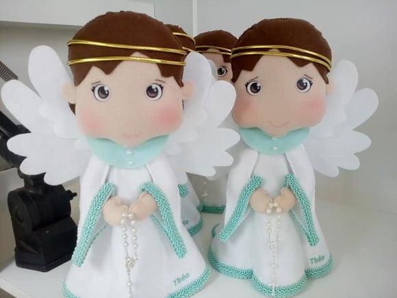 Anjo para Batizado - Kit 10 Peças