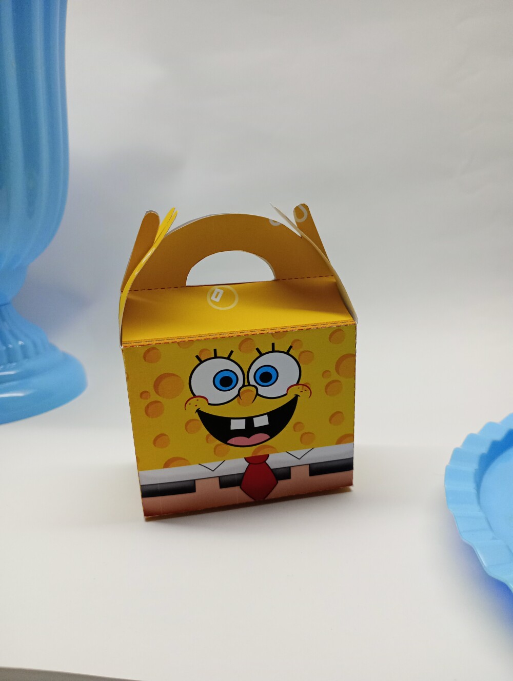 caixinha maletinha personalizada - bob esponja