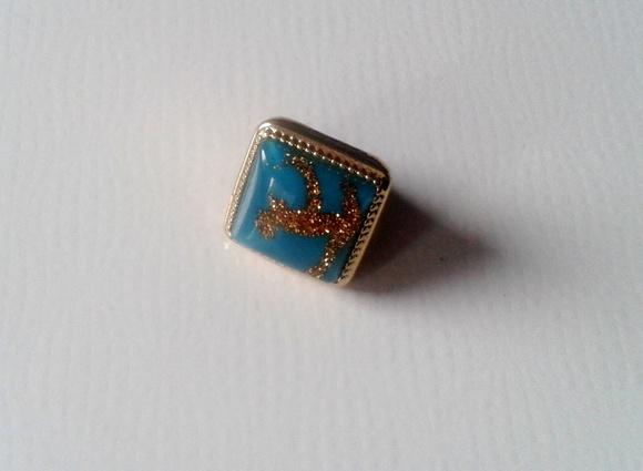 Anel Dourado Aro 18-19