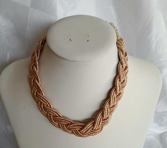 Colar de Corda Cor Cobre