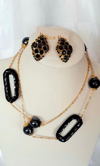 Colar Dourado/black