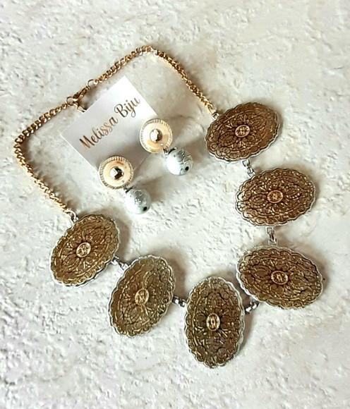 Colar Dourado/prateado