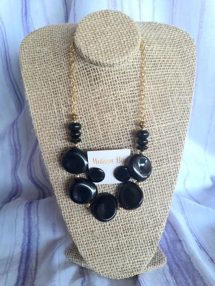 Colar Pedras Black