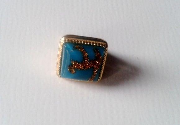 Anel Dourado Aro 18-19