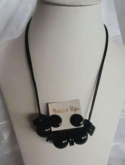 Colar de Resina Black