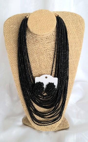 Colar Miçangas/brincos