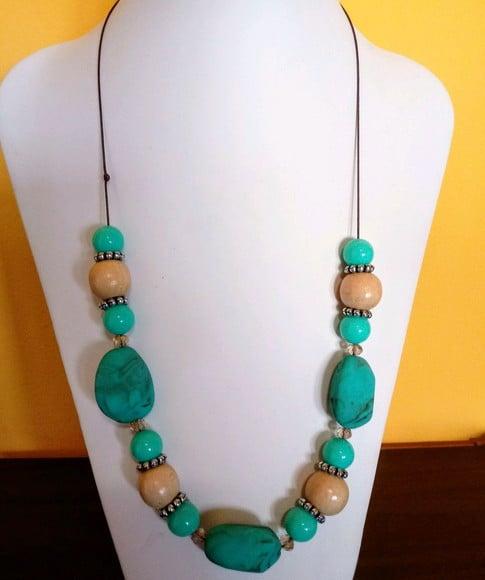 Maxi Colar Pedras /cristais