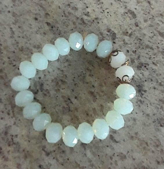 Pulseira Elástica Cristal