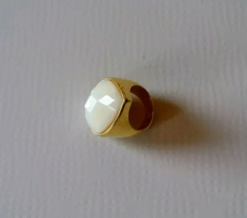 Anel Dourado/pedras .aro 16_17