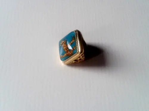 Anel Dourado Aro 18-19