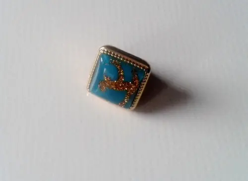 Anel Dourado Aro 18-19