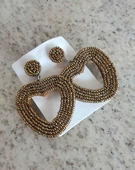 Brinco de Miçangas Cobre Levíssimo