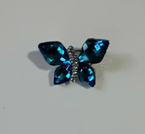 Broche Borboleta Azul