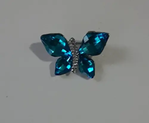 Broche Borboleta Azul