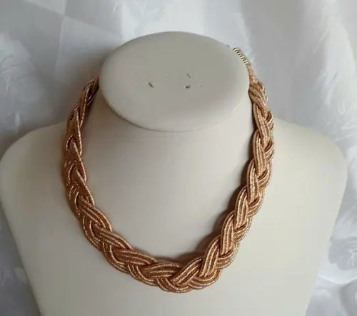 Colar de Corda Cor Cobre