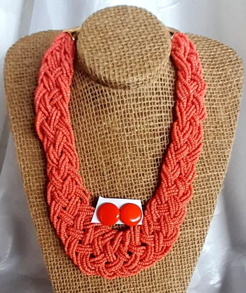 Colar de Miçangas /brincos