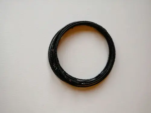 Colar Flexível de Miçangas/cristais