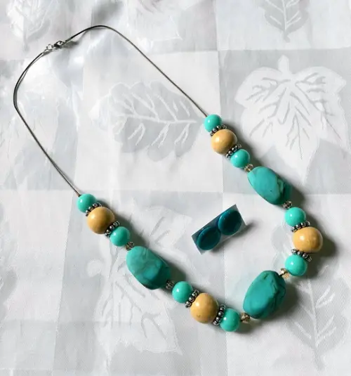 Maxi Colar Pedras /cristais