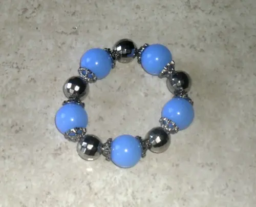 Pulseira Elástica/azul