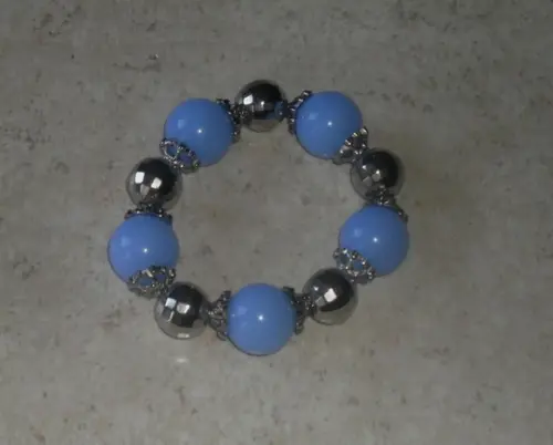 Pulseira Elástica/azul