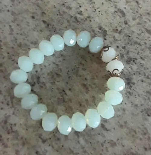 Pulseira Elástica Cristal