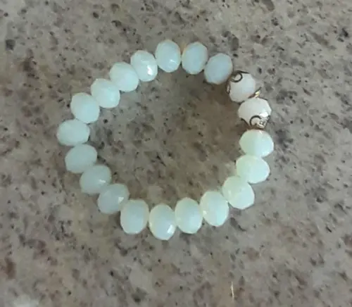Pulseira Elástica Cristal