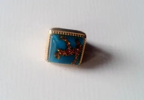 Anel Dourado Aro 18-19