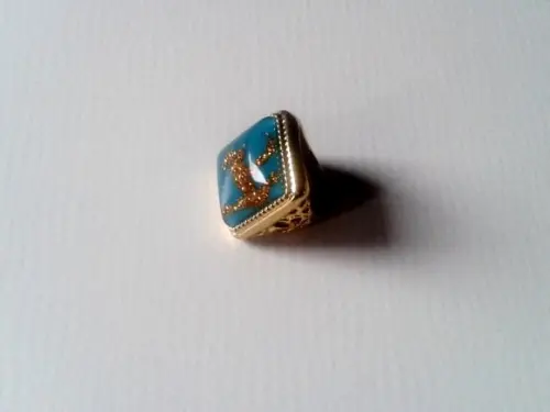 Anel Dourado Aro 18-19