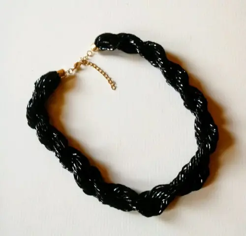 Colar de Canutilhos Black