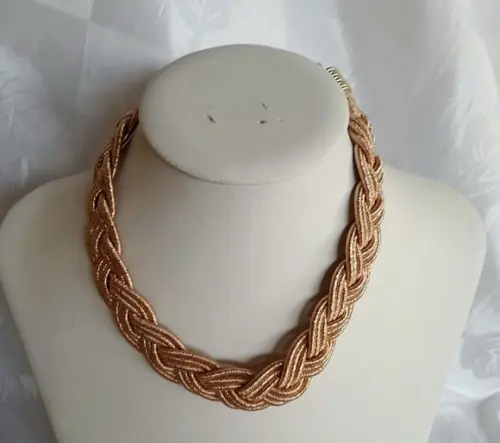 Colar de Corda Cor Cobre