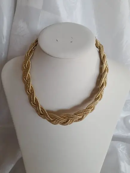 Colar de Corda Trançado