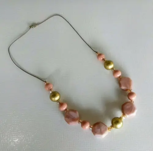 Colar de Resina /cristais