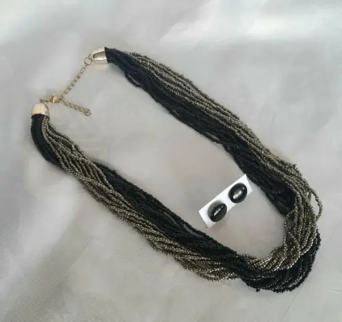 Colar Miçangas /brincos