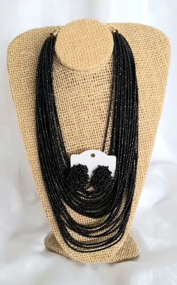 Colar Miçangas/brincos
