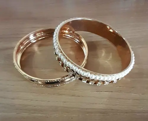 Pulseira Dourada/pérolas