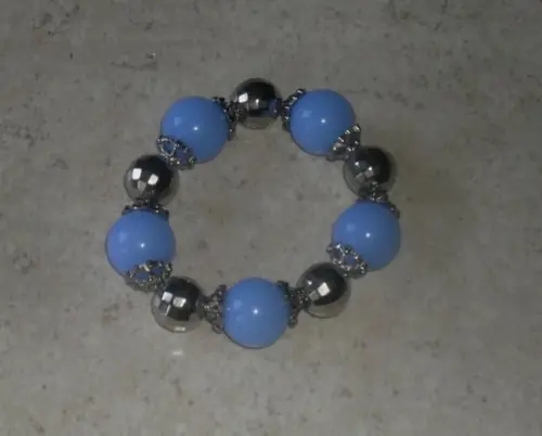 Pulseira Elástica/azul