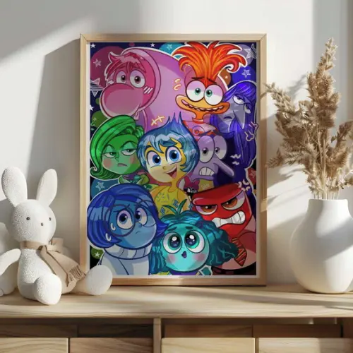 Quadro Decorativo Moldura Divertidamente Decorar A3