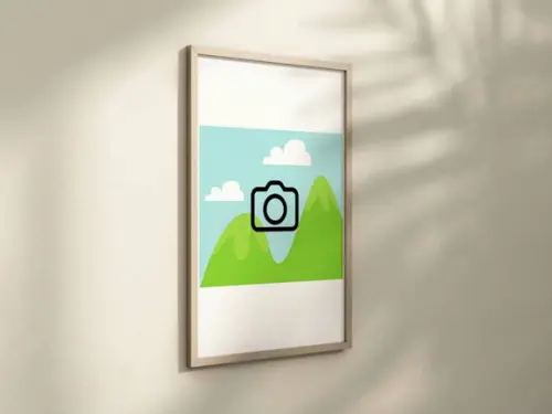 1 Quadro Decorativo com Sua Imagem A4 24x34