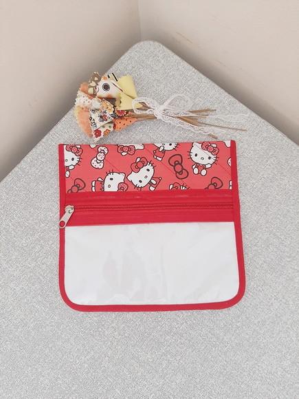 Necessaire Impermeável Porta Kit higiene bucal Com Toalhinha