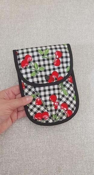 Porta Alicate de Unha Estojo para Kit Manicure em Tecido